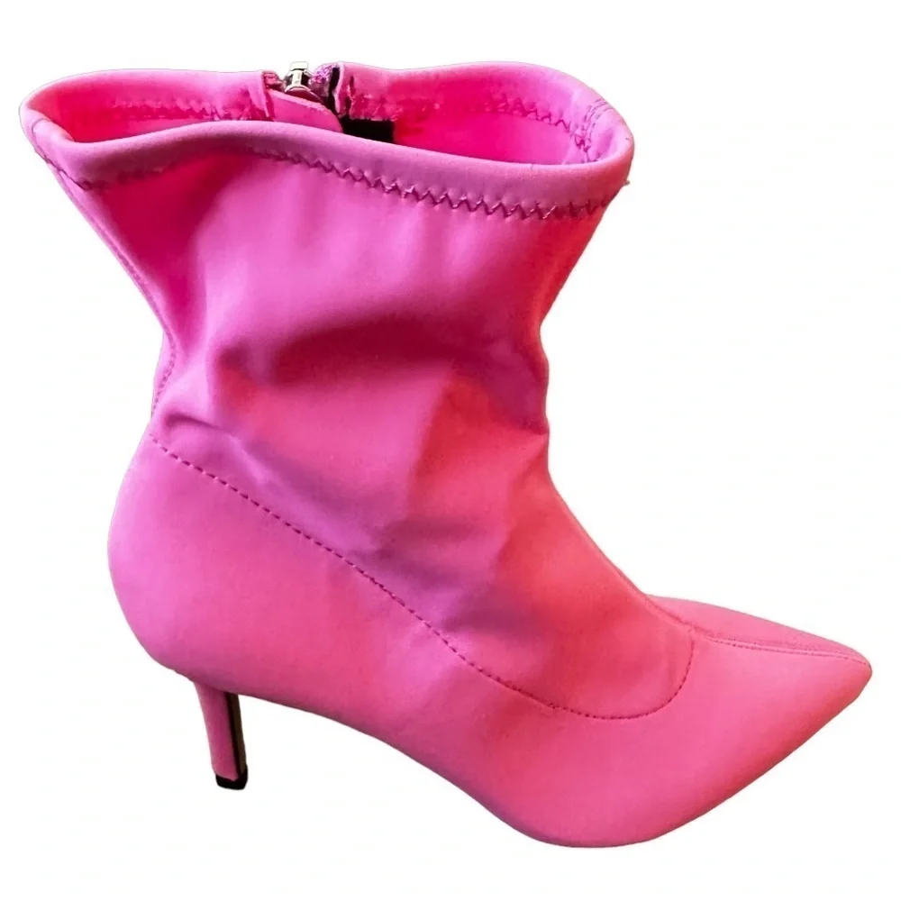 New ELOQUII Neoprene Ankle Boots Size:8W